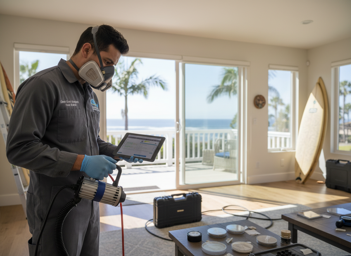 Air quality and mold testing in Solana Beach
