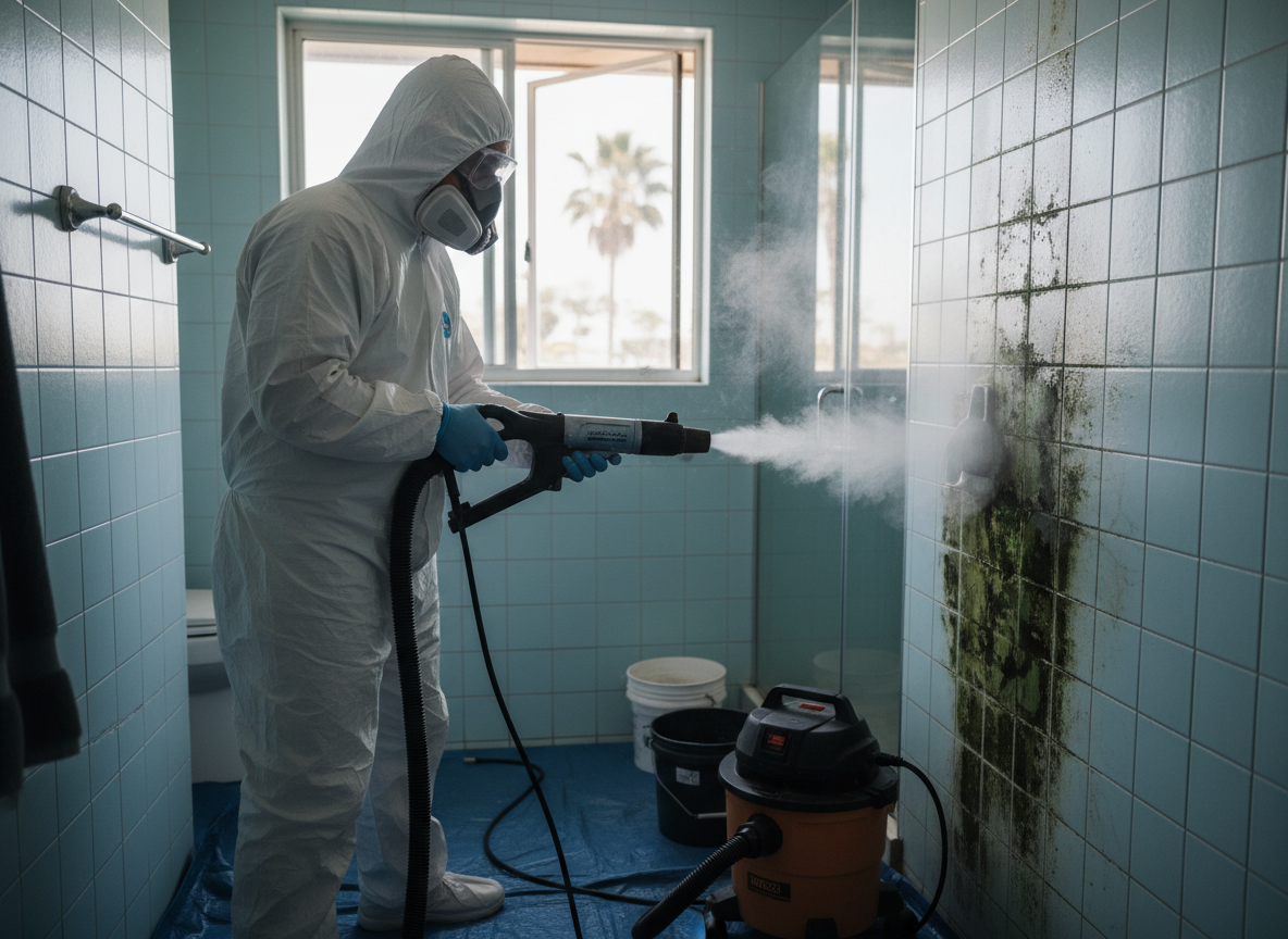 bathroom mold removal service in Solana Beach