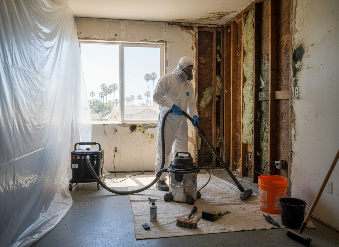 mold abatement in Solana Beach