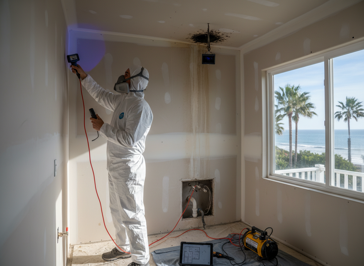 Mold inspection near me in Solana Beach