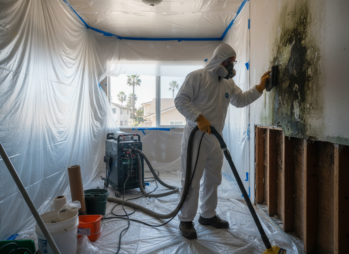 mold remediation company in Solana Beach