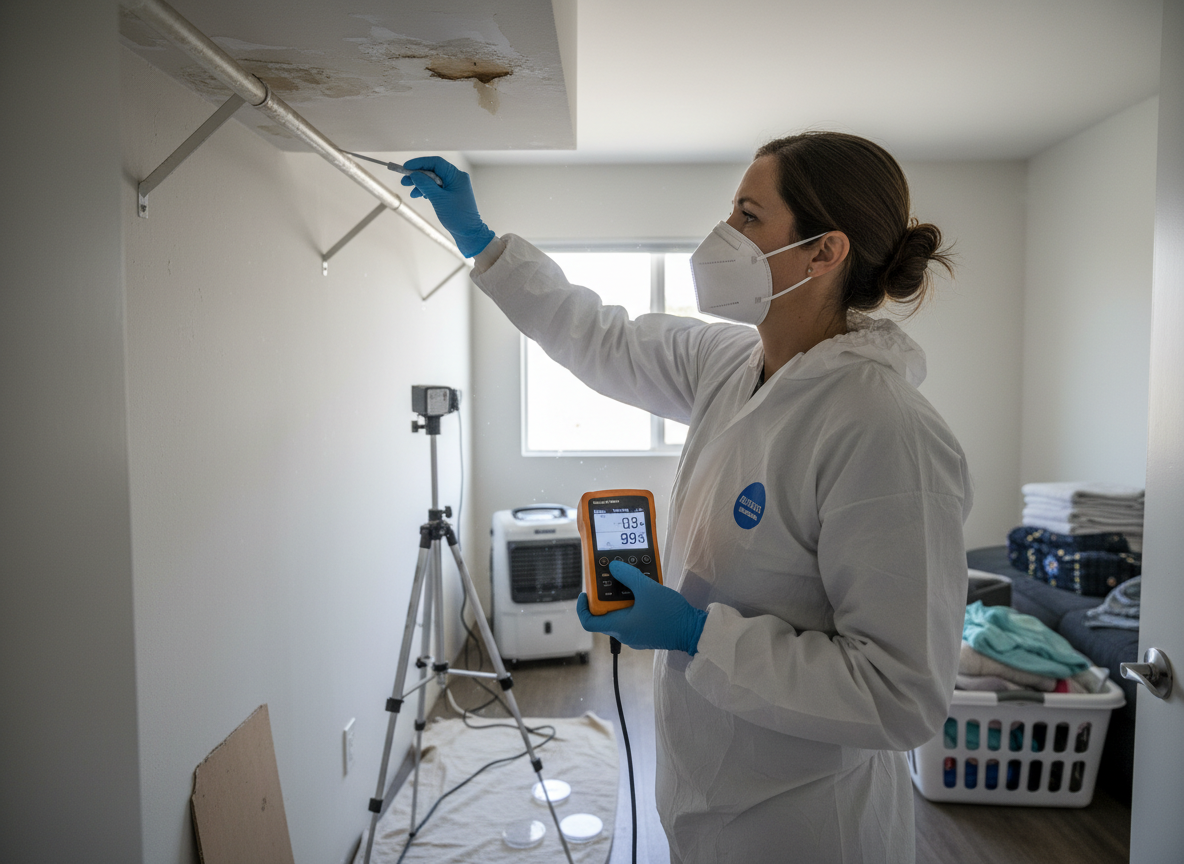 Residential mold testing in Solana Beach